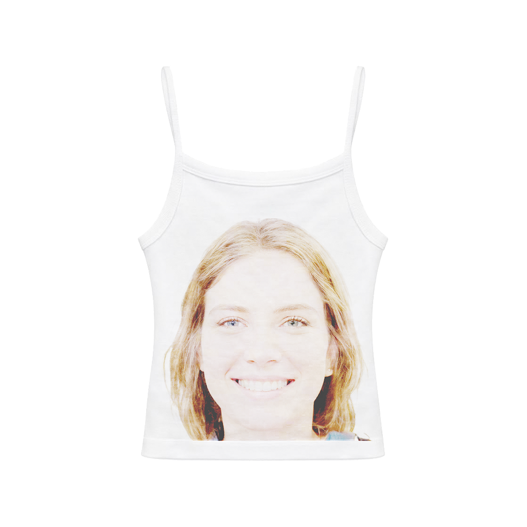 "smile" tank top