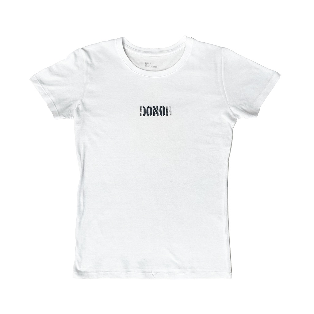 “donor” t-shirt